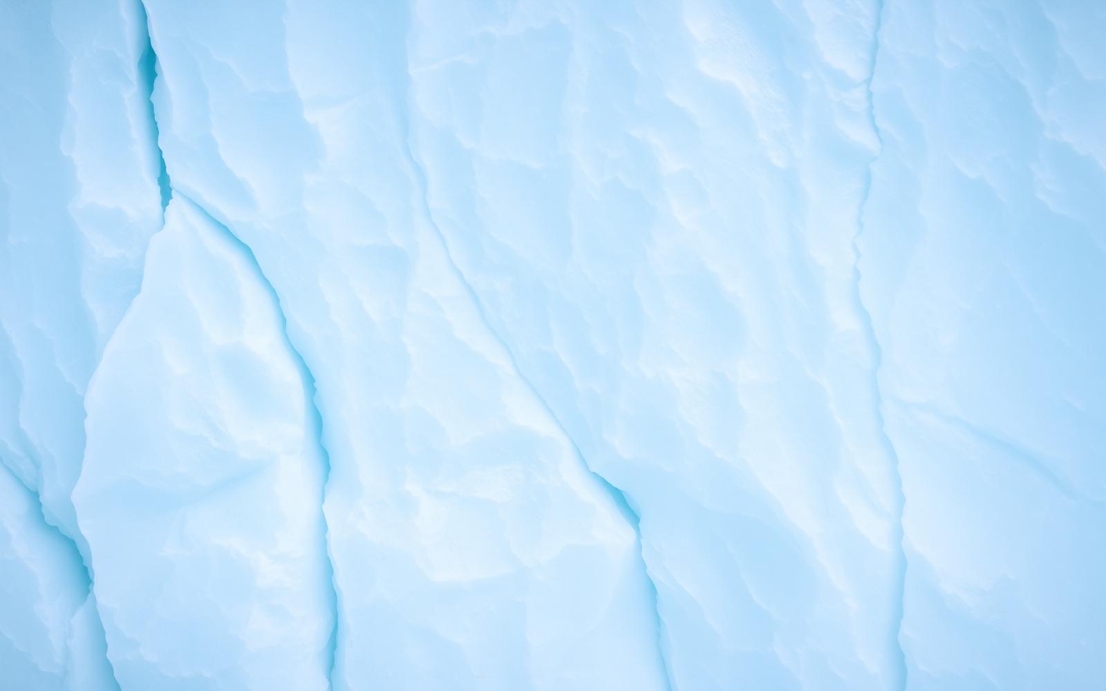 Glacial ice surface detail